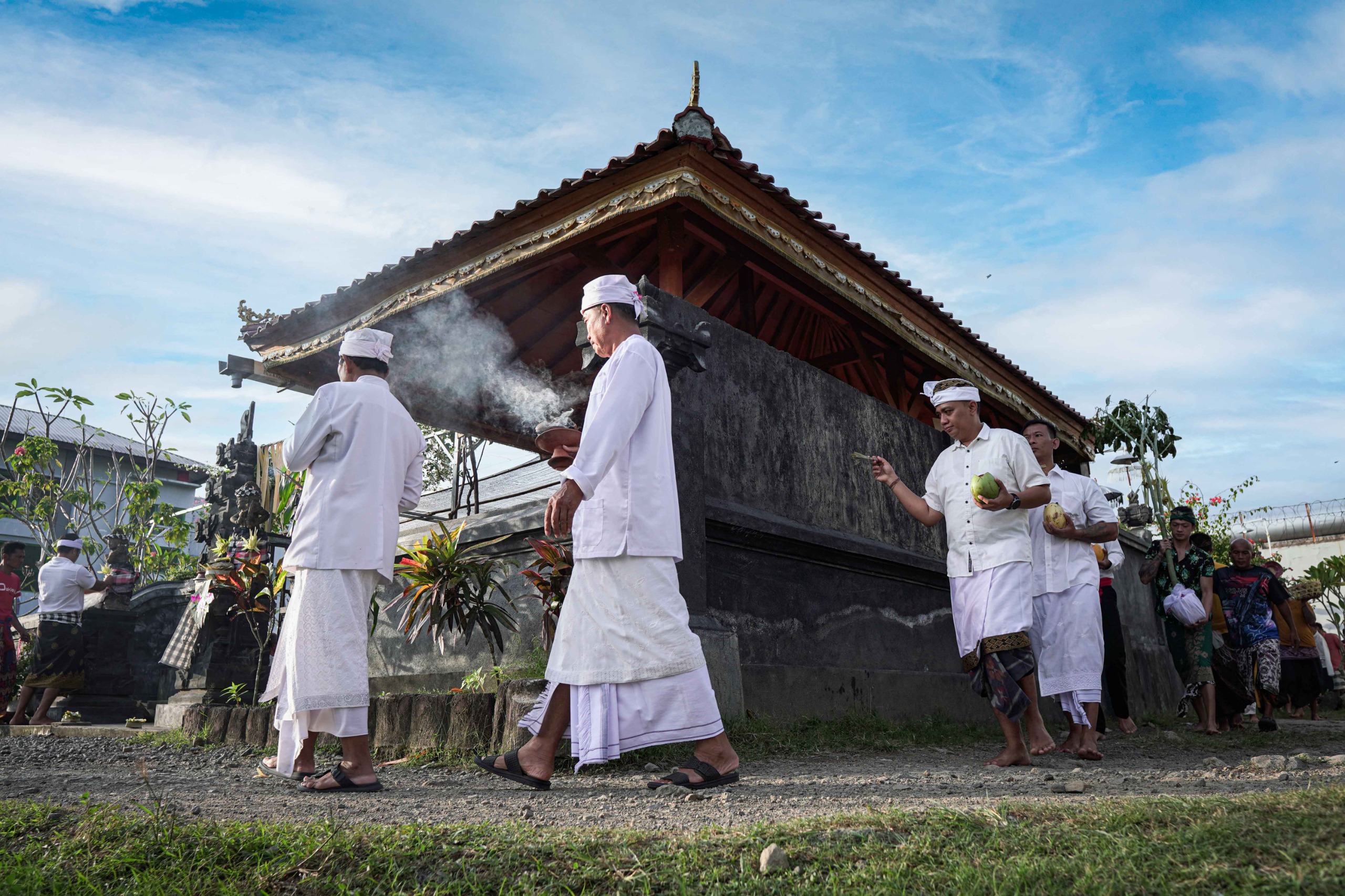 Upacara Ngenteg Linggih Warnai Pembinaan Spiritual Warga Binaan