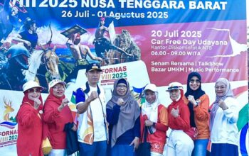 Gebyar FORNAS VIII 2025 Panaskan Suasana Car Free Day Udayana