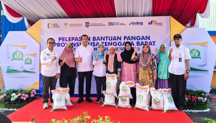 Gubernur NTB Lepas Bantuan Pangan untuk 511 Ribu Warga