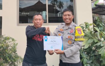 Bripka Agus Salim Terima Penghargaan Komisi Disabilitas NTB, Ini Aksinya