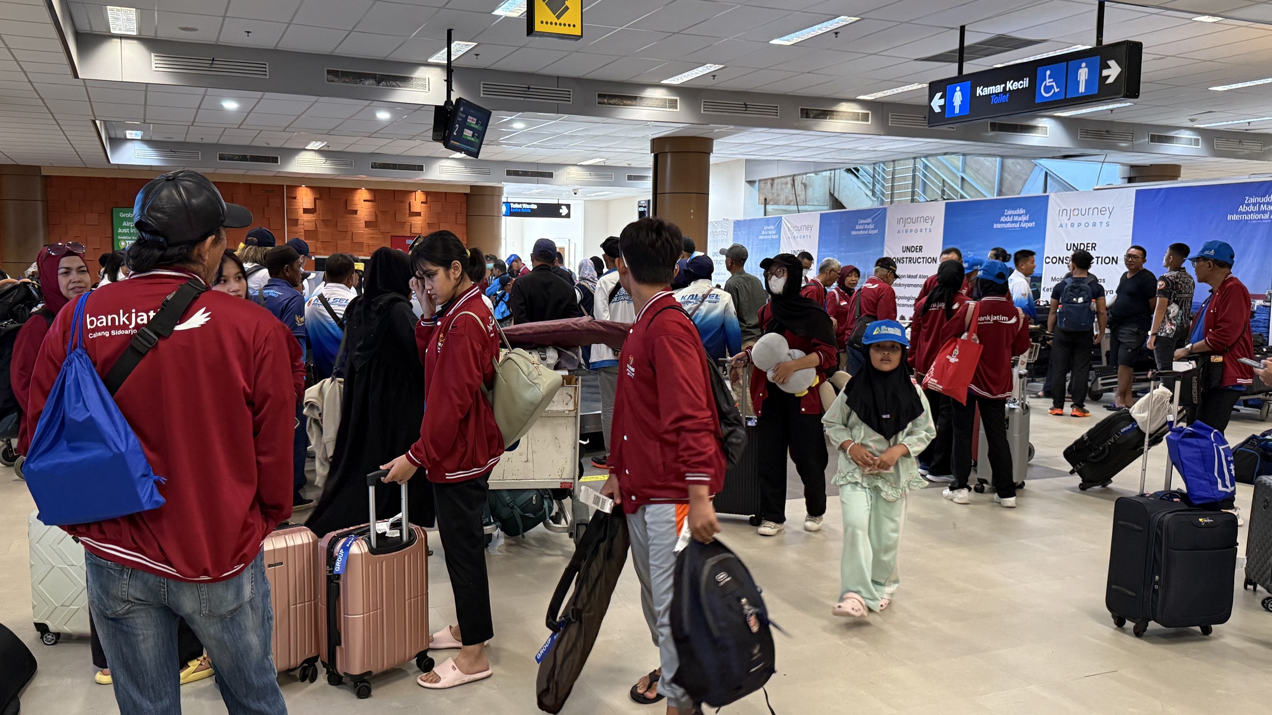 Bandara Lombok Sambut Kedatangan Peserta FORNAS VIII NTB 2025