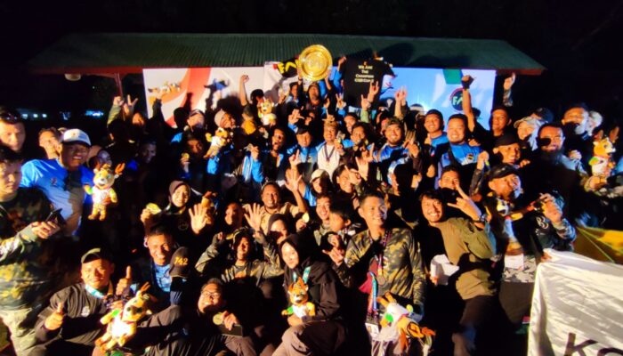 FAI Sulteng Juara Umum Airsoftgun di FORNAS VIII 2025