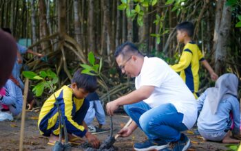 PLN dan Pokdarwis Hadirkan Rest Area dan UMKM Store di Bale Mangrove