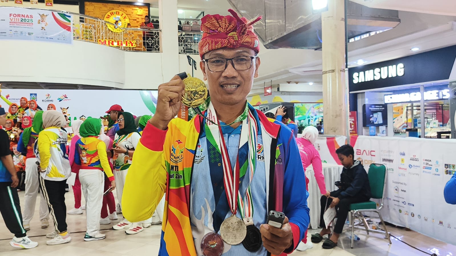 Arul Zain Persembahkan Emas, NTB Semakin Perkasa di FORNAS