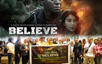 Korem 162/WB Gelar Nobar “Believe”, Bangkitkan Semangat Kebangsaan