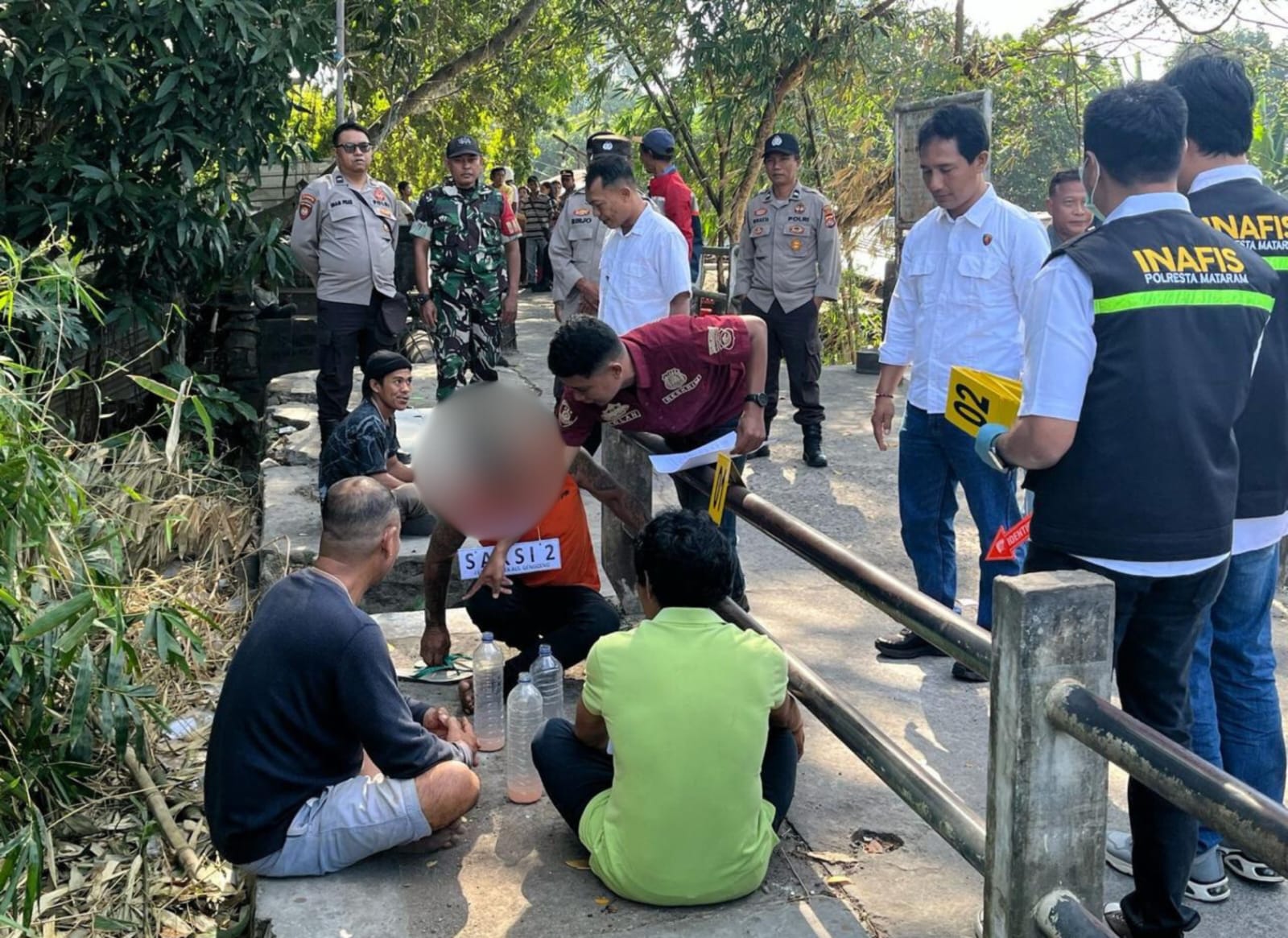 Rekonstruksi Kasus Pembunuhan di Negara Sakah, Tersangka Peragakan 18 Adegan