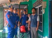 Ditpolairud Polda NTB Bantu Kursi Roda dan Sembako untuk Warga Pesisir Sekotong