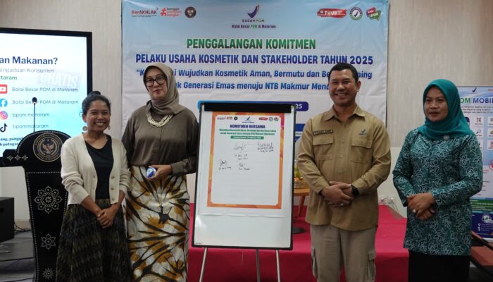 75% Pelanggaran di NTB Didominasi Kosmetik Ilegal, BBPOM Mataram Ingatkan Bahaya