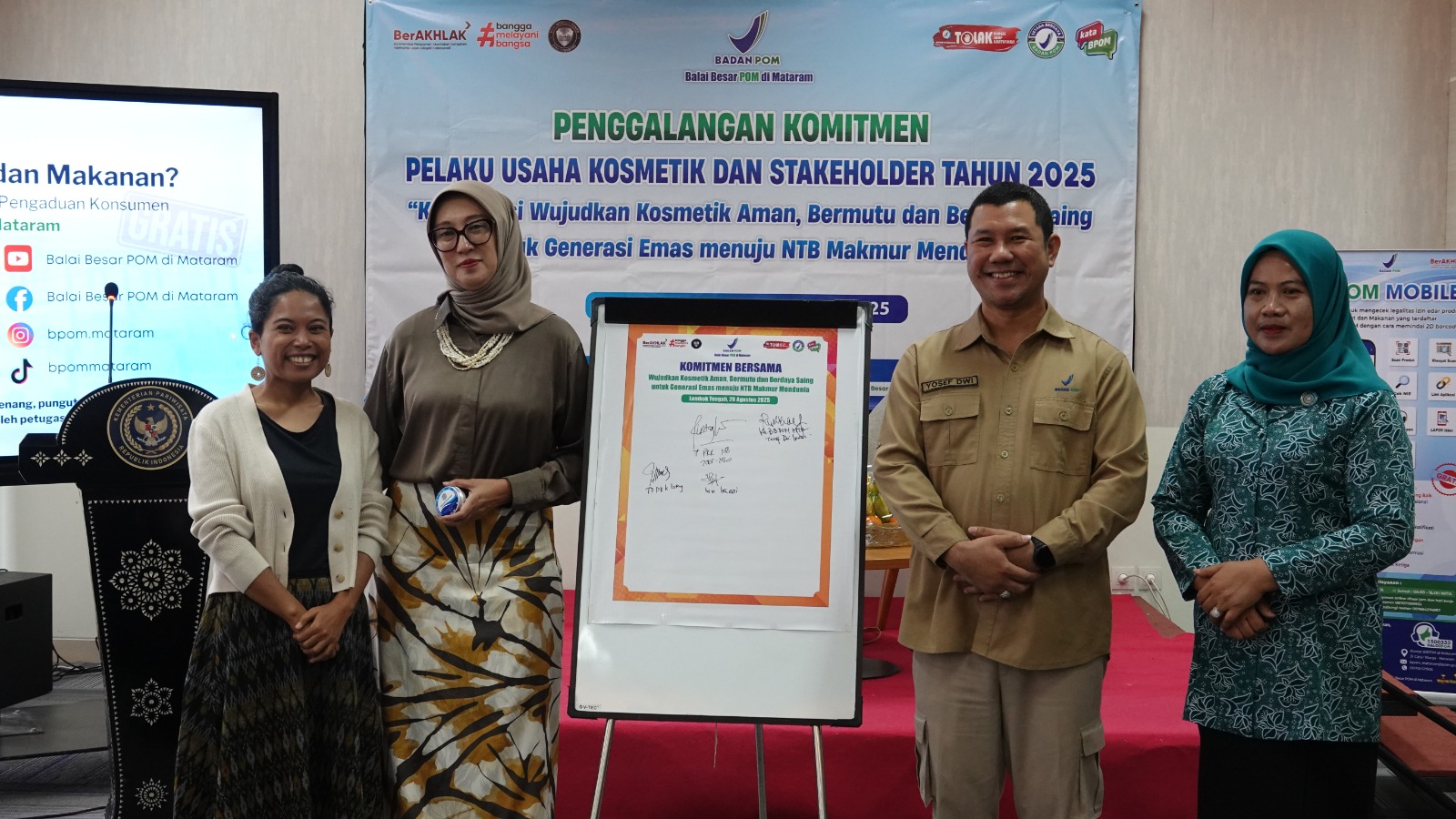 75% Pelanggaran di NTB Didominasi Kosmetik Ilegal, BBPOM Mataram Ingatkan Bahaya