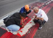 Mandalika Cat Ulang Kerbs Jelang MotoGP 2025