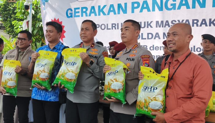 Gerakan Pangan Murah di Mataram, Beras SPHP Dijual di Bawah HET
