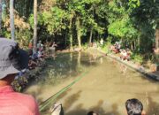 Dari Anak hingga Lansia, Warga Ranggata Ramaikan Lomba Mancing HUT RI