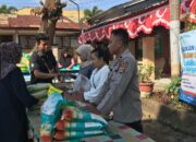 Polres Lombok Barat dan Bulog Gelar Gerakan Pangan Murah, Beras 5 Kg Hanya Rp58 Ribu