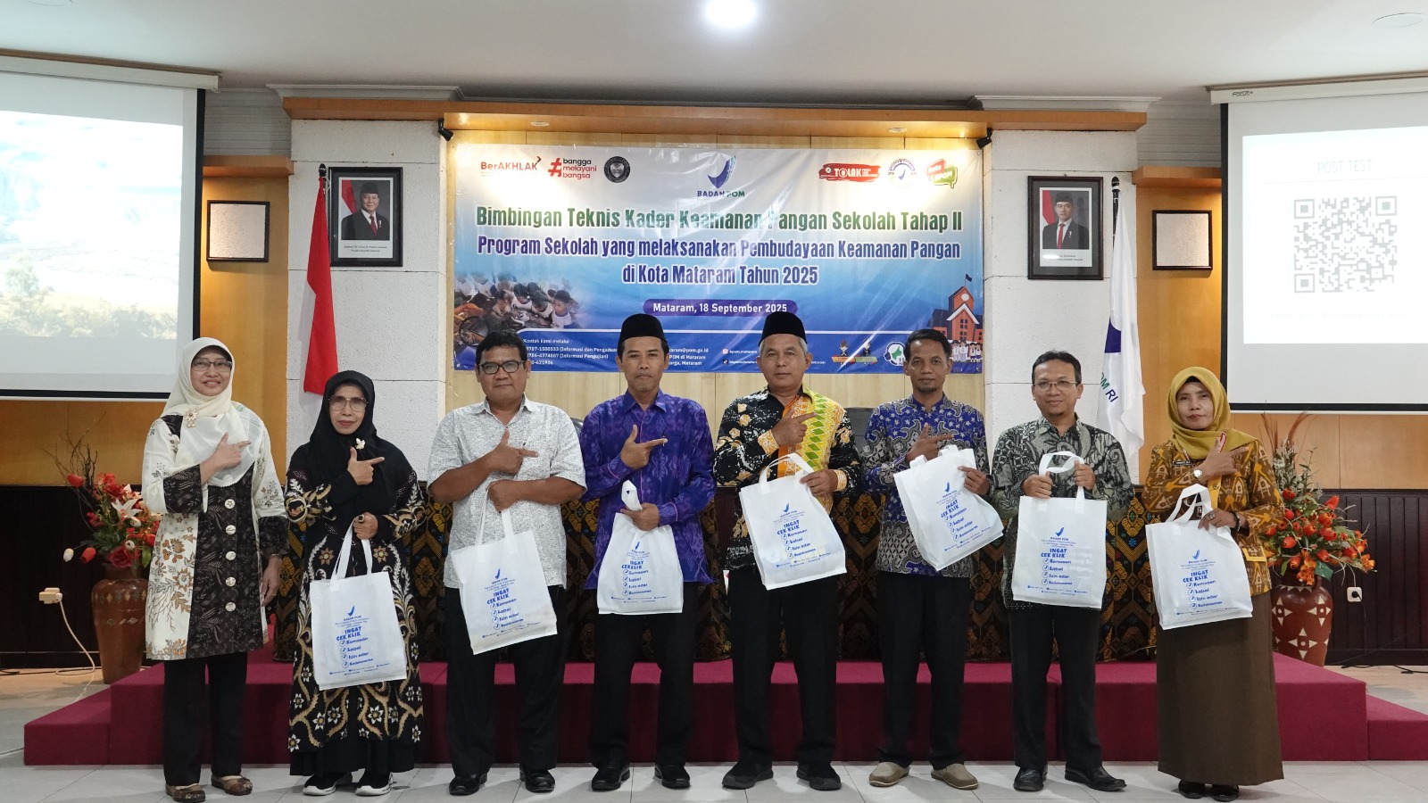 BBPOM Mataram Libatkan SLBN 1 dalam Program Pangan Aman