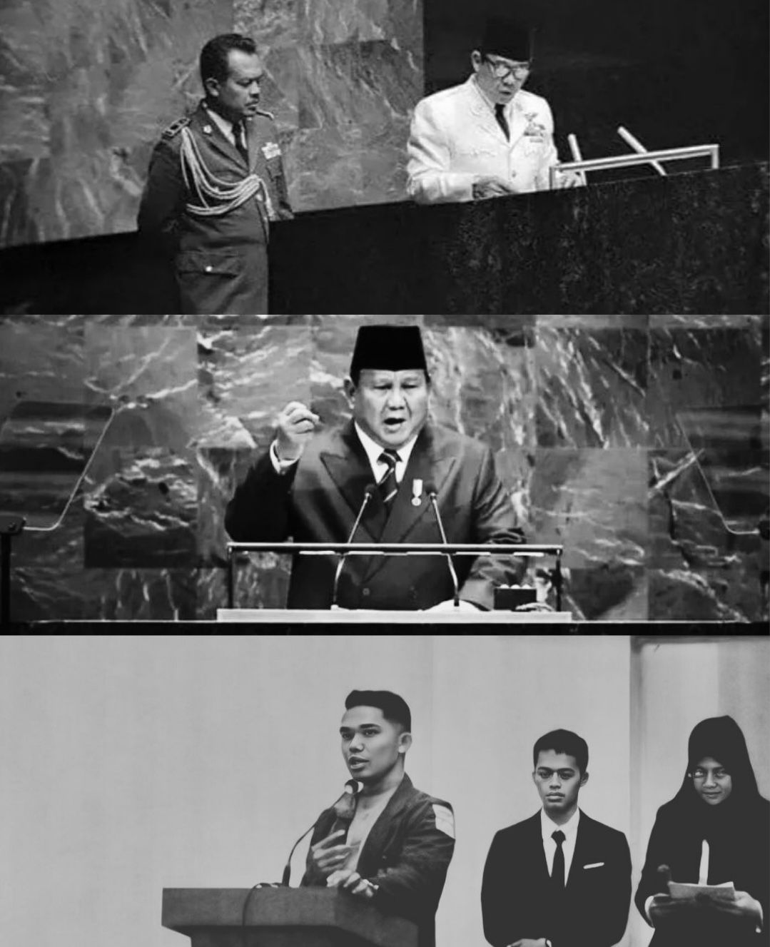 “Dari Bung Karno ke Prabowo, Narasi Indonesia di Panggung Dunia”