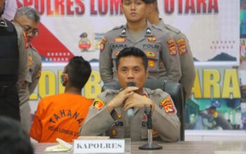 Polres Lombok Utara Ungkap Teka-Teki Kematian VR, RA Dijerat Pasal Pembunuhan