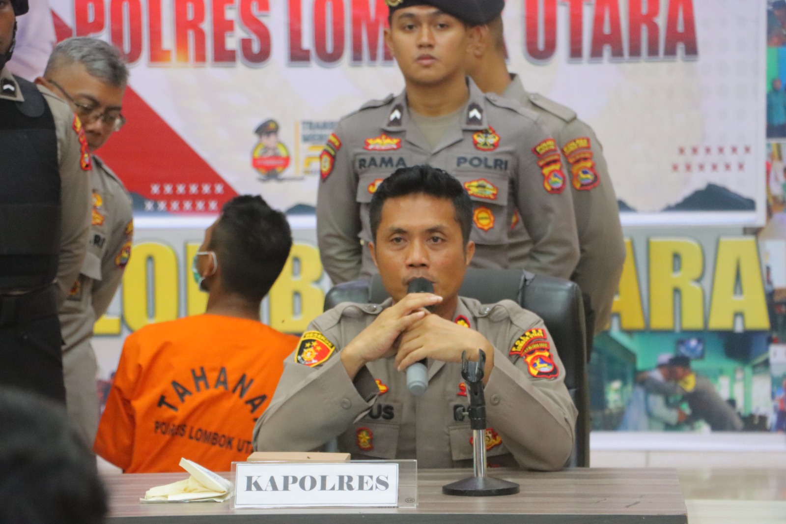 Polres Lombok Utara Ungkap Teka-Teki Kematian VR, RA Dijerat Pasal Pembunuhan