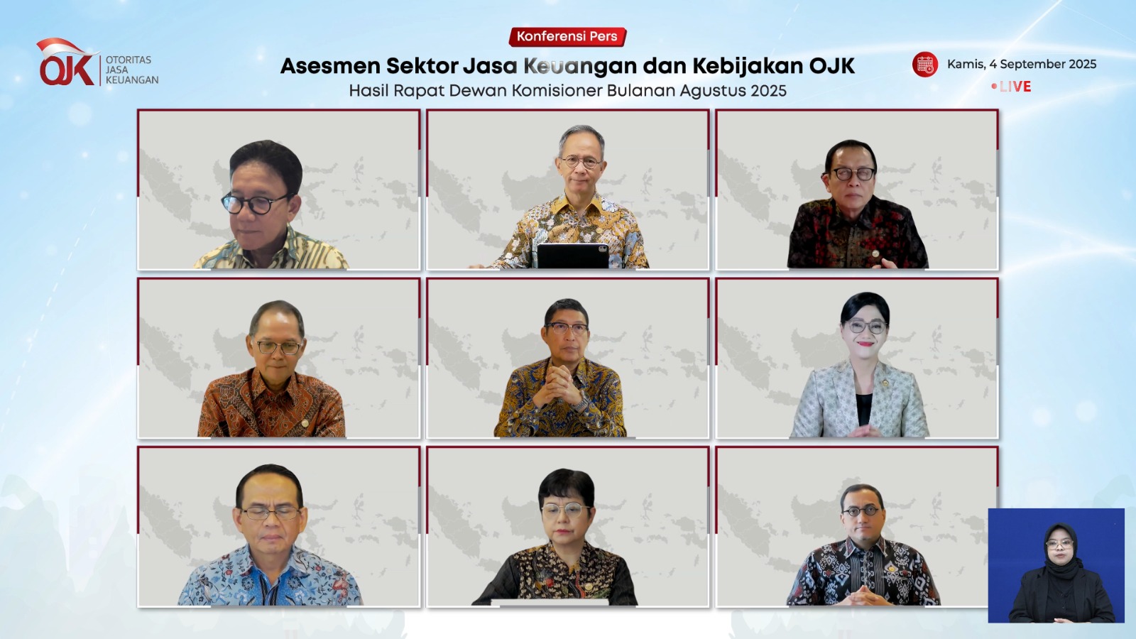 IHSG Tembus 8.000, OJK Pastikan Stabilitas Keuangan Nasional Terjaga