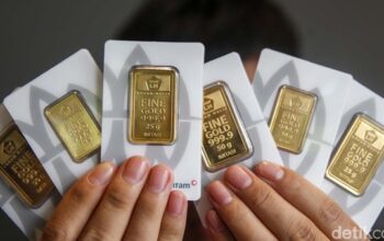 Harga Emas Antam 2 September Tembus Rp2 Juta per Gram