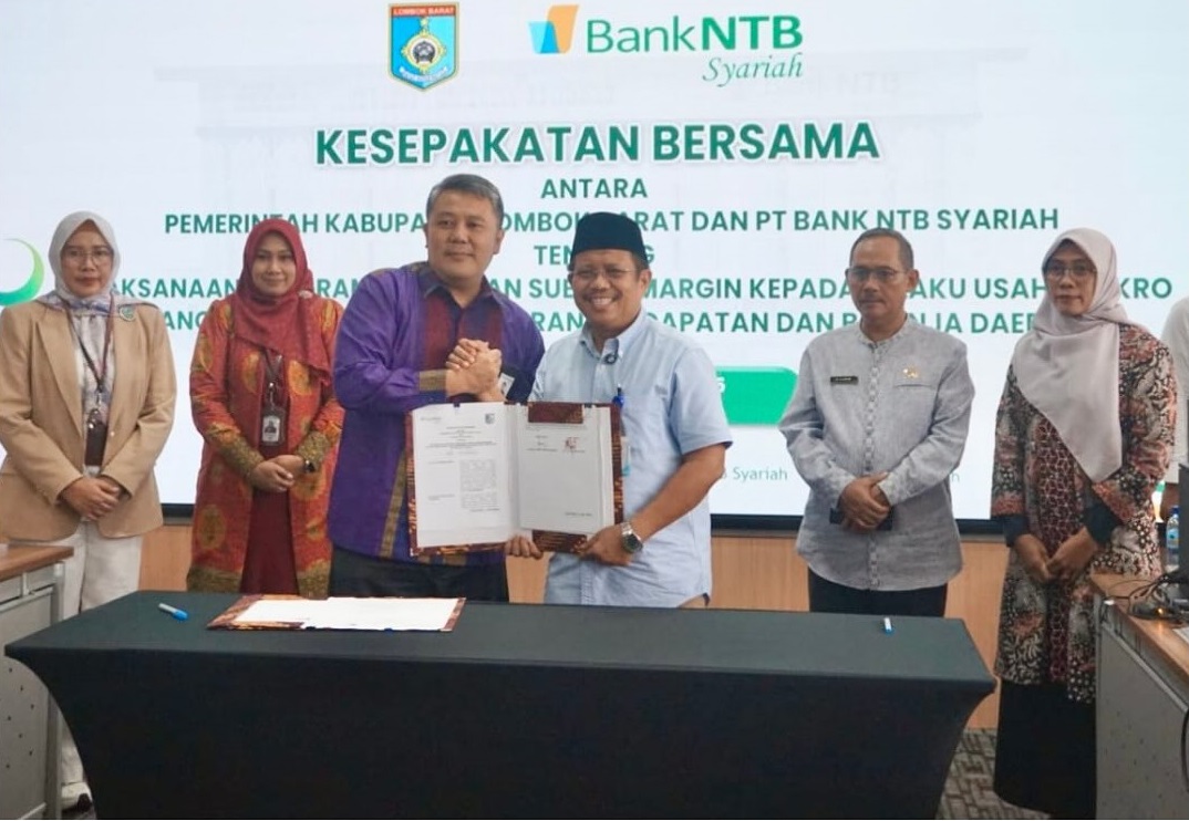Pemkab Lombok Barat Gandeng Bank NTB Syariah Beri Subsidi Margin untuk Dorong Ekonomi Mikro