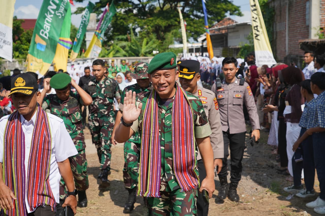 TMMD ke-126 di Lombok Barat, TNI Bangun Jalan dan Jembatan untuk Warga