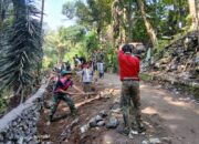 Warga Giri Madia Antusias Gotong Royong di TMMD ke-126 Kodim 1606/Mataram: Bukti Nyata Sinergi TNI dan Rakyat