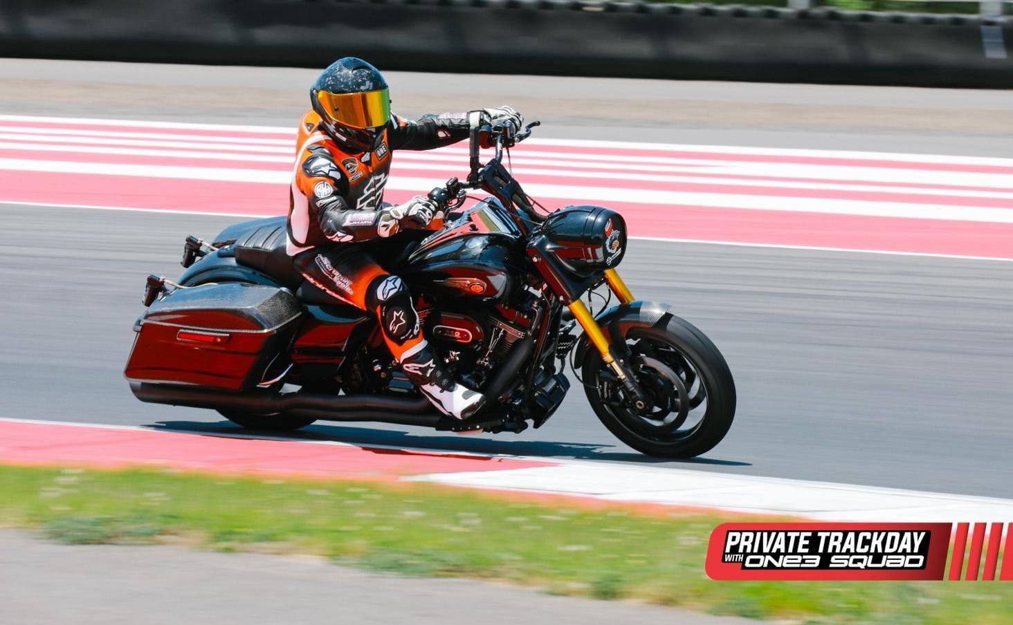 Komunitas Harley Davidson dan One3 Squad Serbu Sirkuit Mandalika