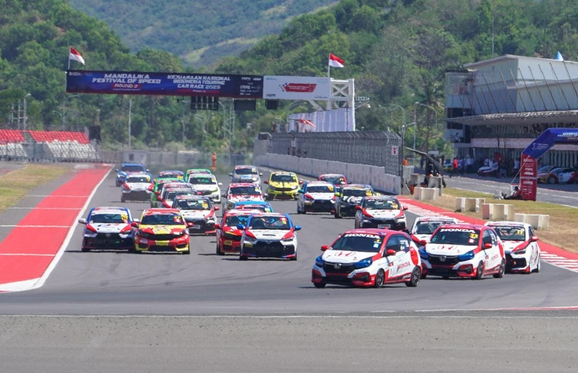 Kejurnas ITCR 2025 Kembali Panaskan Sirkuit Mandalika, Jadi Bagian Mandalika Festival of Speed Round 3