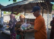 Lapas Lombok Barat Gelar Jalan Sehat dan Baksos, Bagikan 25 Paket Sembako untuk Warga Sekitar