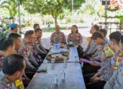 Tingkatkan Kinerja Bhabinkamtibmas, Sat Binmas Polres Lombok Timur Gelar Supervisi dan Monitoring di Polsek Selong