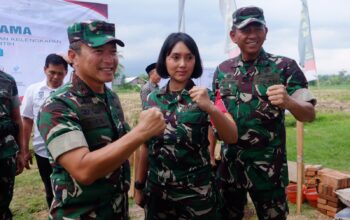 Sejarah Baru di NTB, Pelda (K) Dewi Jadi Babinsa Wanita Pertama di Korem 162/Wira Bhakti
