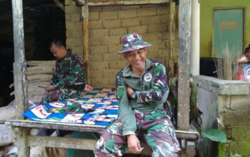 TMMD ke-126 Kodim 1606 Mataram Disambut Hangat, TNI dan Warga Giri Madia Bangun Jalan Bersama