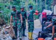 TMMD ke-126 Kodim 1606 Mataram Bangun Infrastruktur di Kaki Gunung Rinjani, Dongkrak Akses dan Ekonomi Warga Terisolir