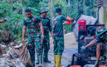 TMMD ke-126 Kodim 1606 Mataram Bangun Infrastruktur di Kaki Gunung Rinjani, Dongkrak Akses dan Ekonomi Warga Terisolir