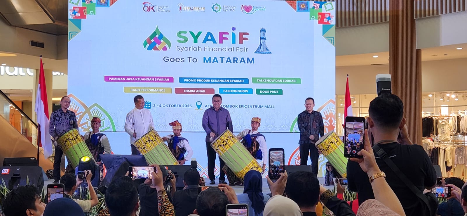 OJK Gelar SYAFIF Goes to Mataram, Inklusi Keuangan Syariah NTB Terus Meningkat