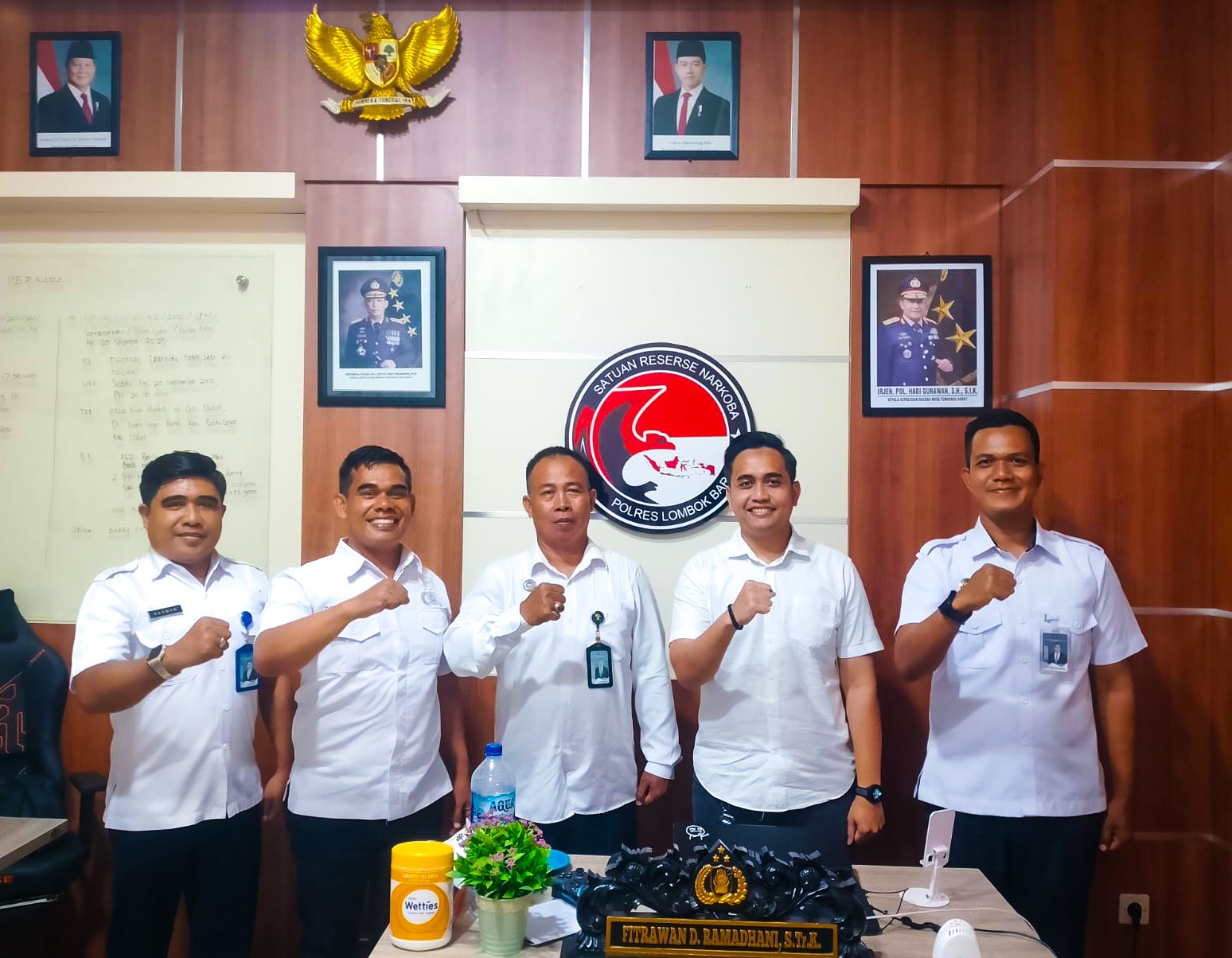 Perkuat Sinergi, Lapas Lombok Barat dan Polres Gencarkan Kolaborasi Berantas Narkoba