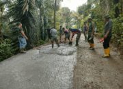 Menjelang Penutupan TMMD ke-126 di Lobar, Semangat Gotong Royong TNI dan Warga Giri Madia Jadi Teladan