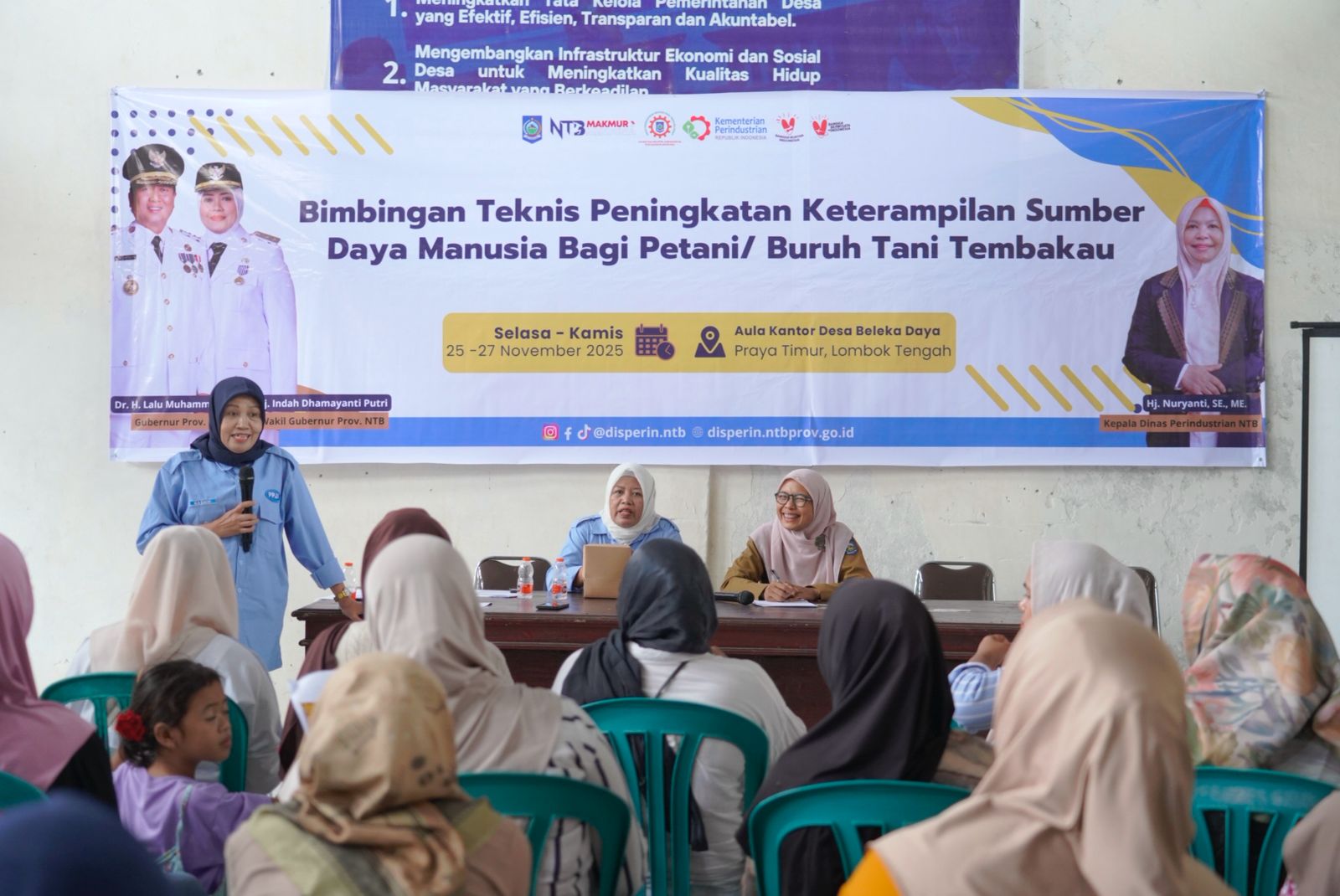 Pemprov NTB Perkuat SDM Petani Tembakau Lewat Bimtek Intensif