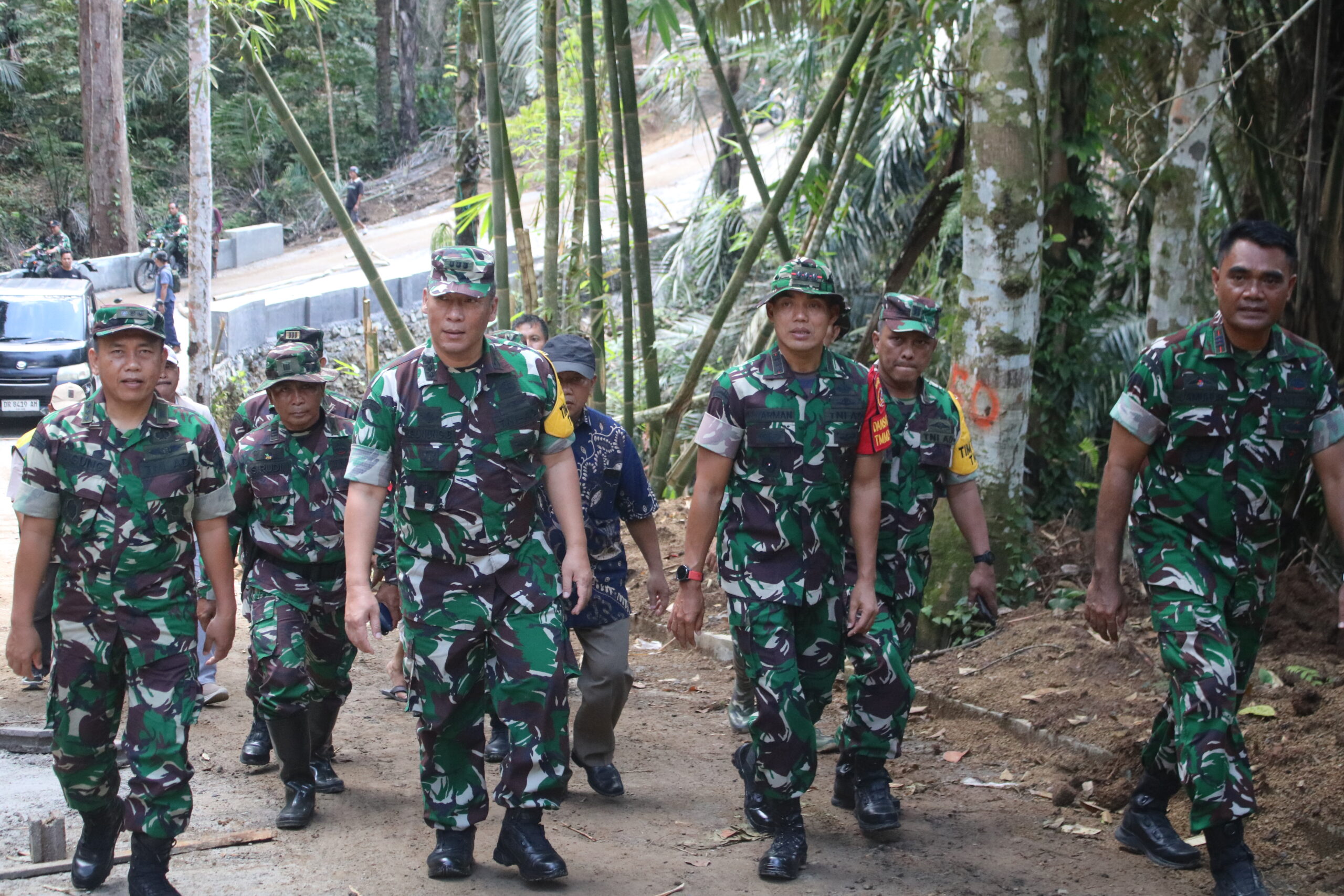 Tim Wasev Mabesad Puji TMMD Lombok Barat: Tepat Guna dan Berdampak Nyata