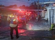 Sedot Pertamax, Api Ikut ‘Nyedot’: Kios dan Dapur Ludes Terbakar