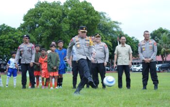 Kapolda Cup I 2025 Resmi Dibuka, Ratusan Bocah U-12 Adu Skill di Mataram