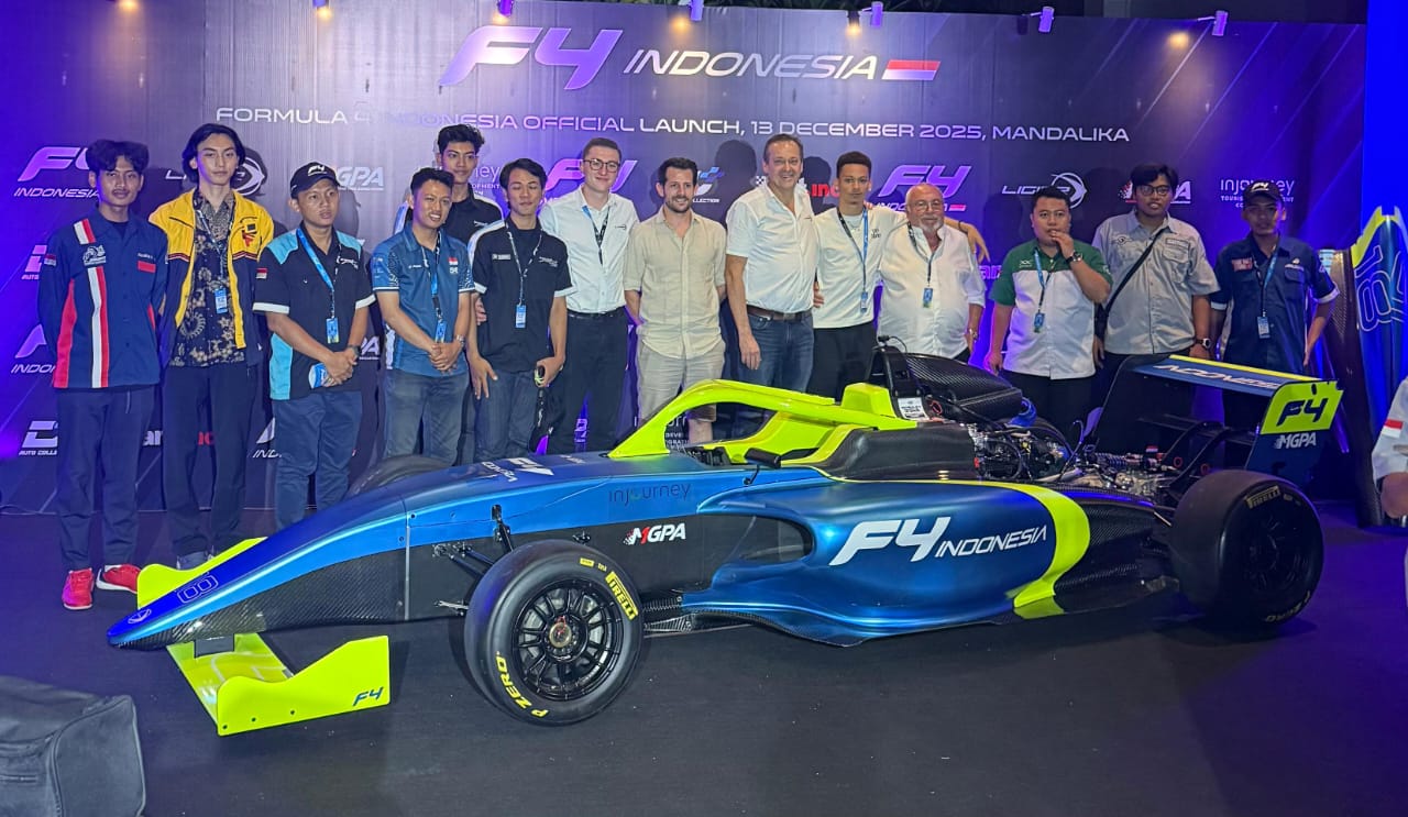 Formula 4 Indonesia Resmi Meluncur, Mandalika Jadi Pusat Pembinaan