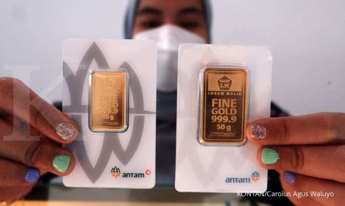 Harga Emas Antam Terjun ke Rp 2,406,000/gram, Peluang “Beli” Makin Terbuka