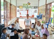 PLN UIW NTB Gandeng Mahasiswa Belanda–Jerman Gelar Literasi Kesehatan untuk Anak di Lombok Timur