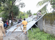Cuaca Ekstrem di Lombok Tengah, Atap Rumah Warga Berterbangan