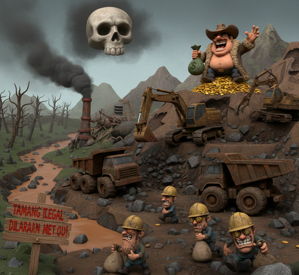 Izin Tambang Rakyat NTB Belum Dikebut, Pemprov Ingatkan Risiko Lingkungan