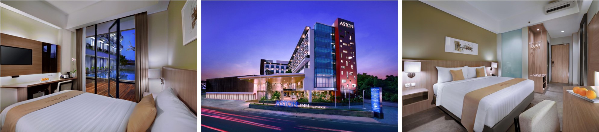 Foto: Superior Pool View, Tampak depan Aston Inn Mataram, Superior Room 