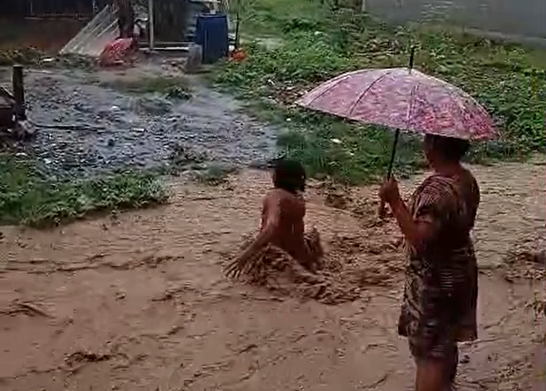 Banjir Terjang Sekotong Lombok Barat, Dua Desa Terendam