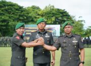 Danrem 162/WB Pimpin Sertijab Danyonif 742/SWY, Ini Pesan Tegasnya