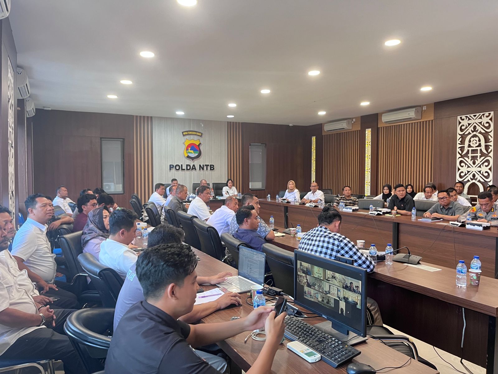 KUHP dan KUHAP Baru Segera Berlaku, Polda NTB Ikuti Sosialisasi Bareskrim